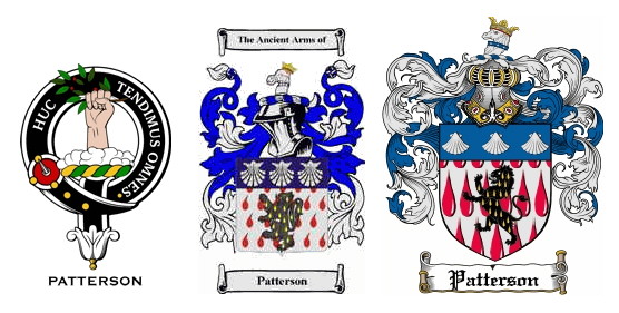 New Coat of Arms, James Patterson, 1680, Ireland